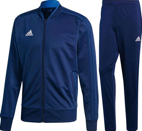 adidas blauw trainingspak heren|adidas trainingspakken heren.